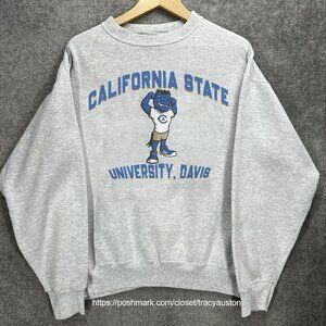 University of California Sweatshirt, Cal State Davis University Shirt, UC Davis